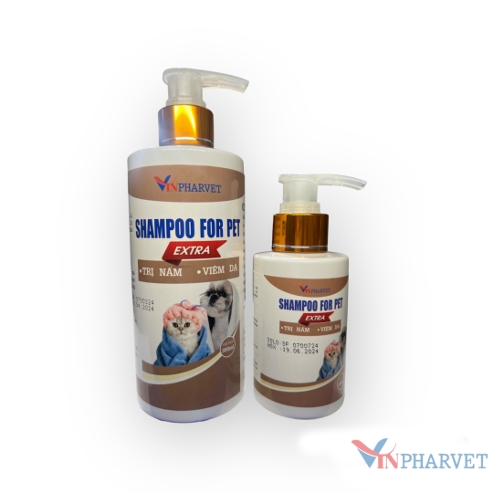Sữa tắm Trị Nấm - Viêm Da SHAMPOO FOR PET EXTRA