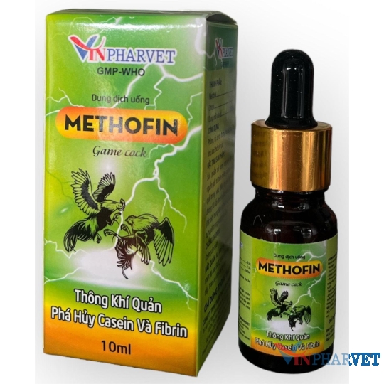 Thuốc Thông khí quản, Phá hủy Casein và Fibrin- METHOFIN