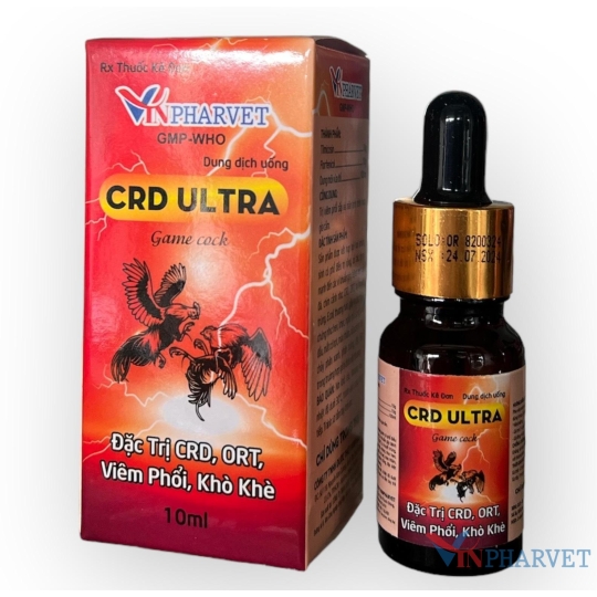 Thuốc đặc trị CRD, ORT, Viêm Phổi, Khò khè, CRD ULTRA