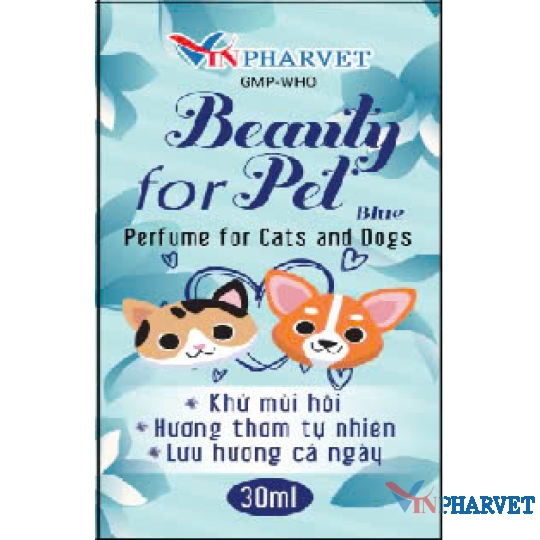 nước hoa cho chó mèo- beauty for pet (blue)