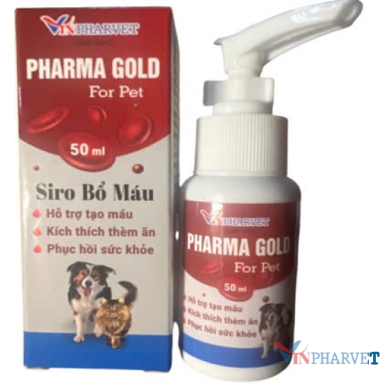 Siro bổ máu- Pharma Gold For Pet